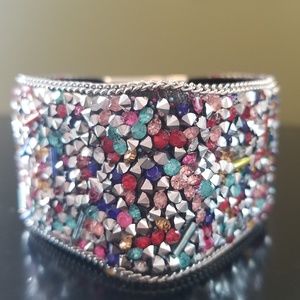 Super fun Sparkly Cuff Bracelet NWT
